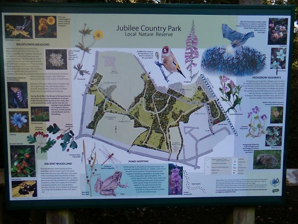 Jubilee Park sign