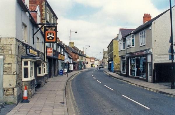 Bourne town centre