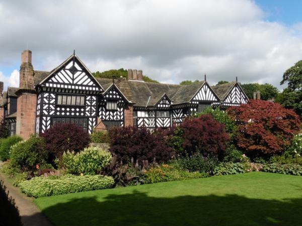 Speke Hall from the easy orienteering course